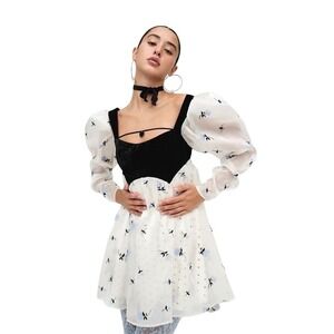 for love and lemons madison mini dress For Love & Lemons Madison Mini Dress in Yellow